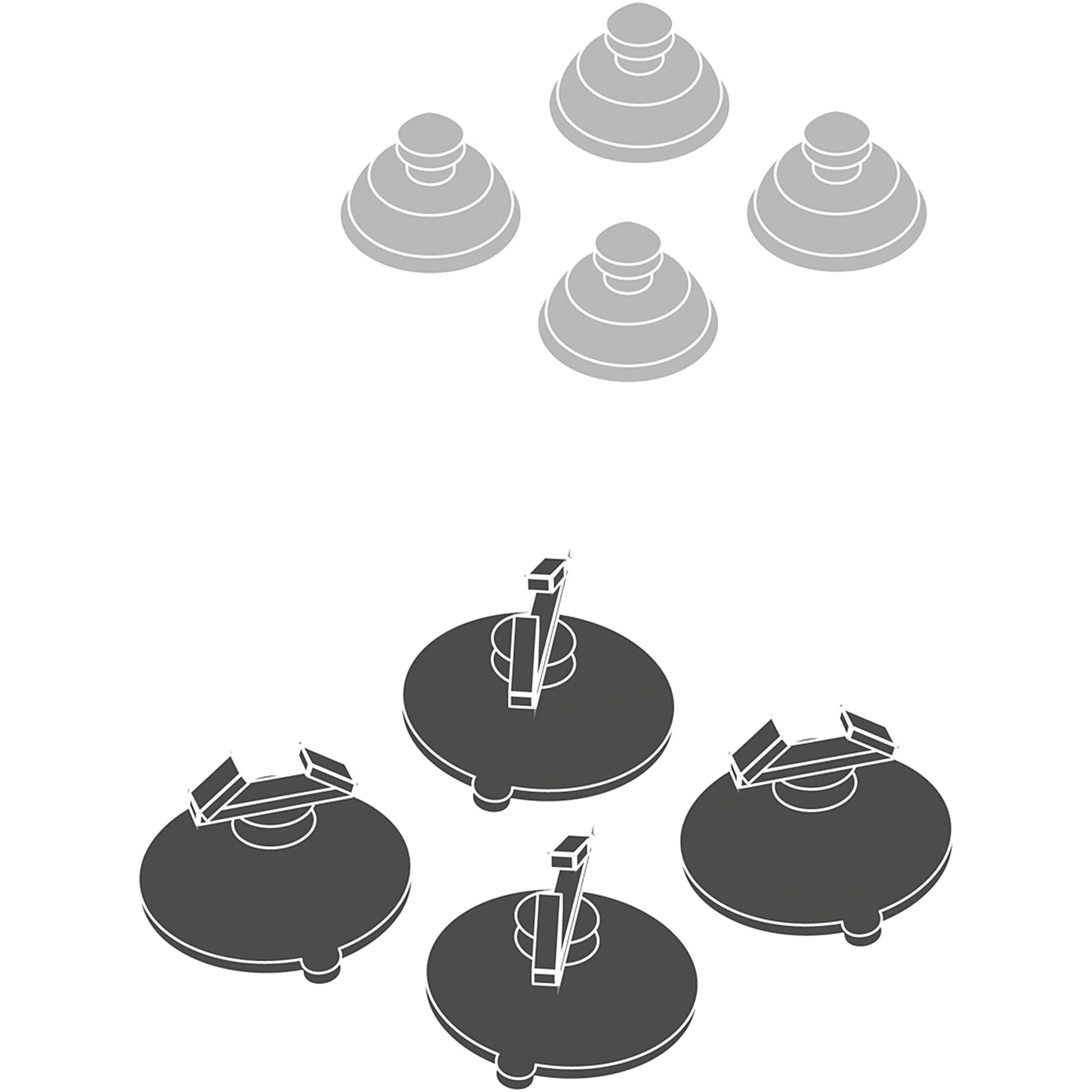 Ventouses de filtre PICO