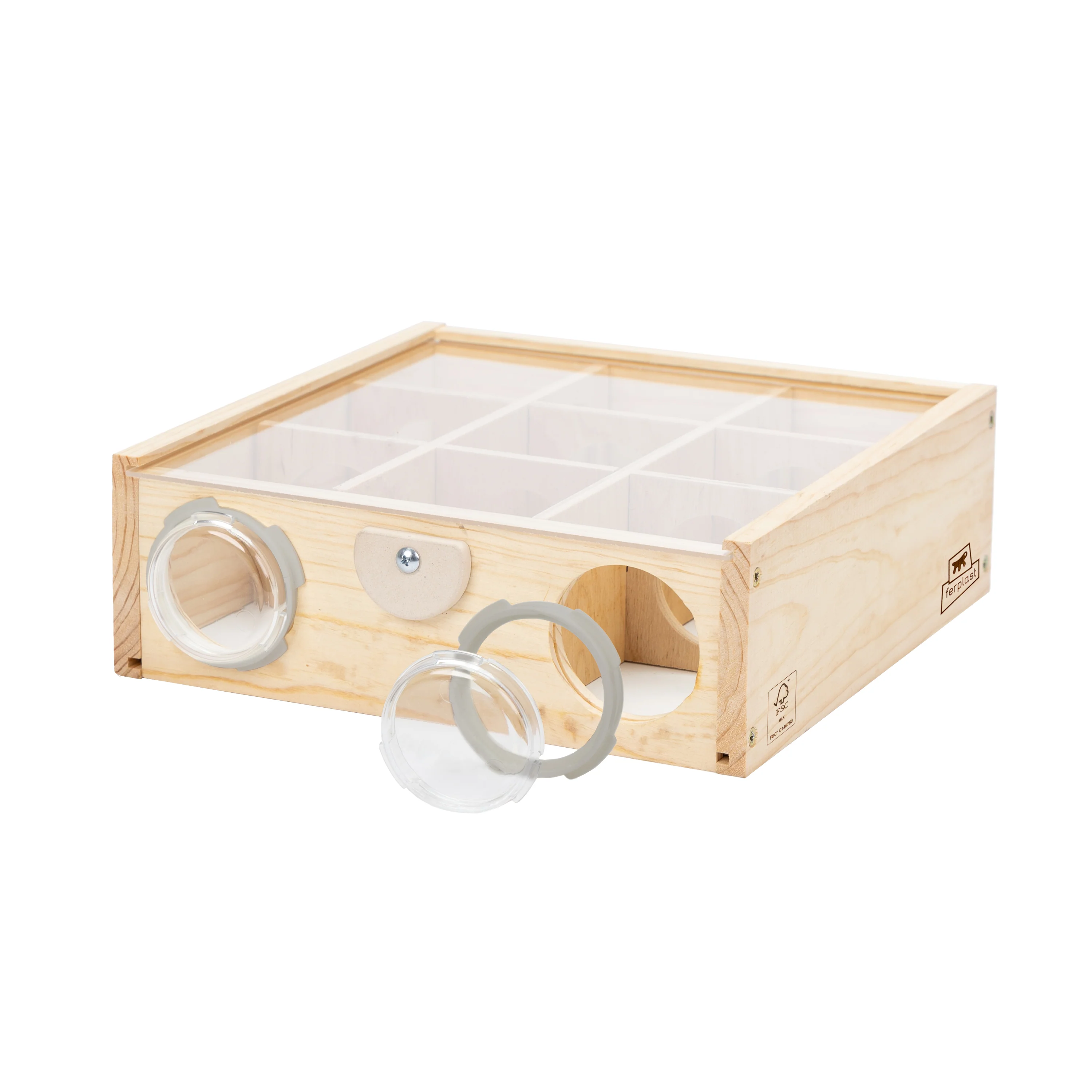 ARCADE DEDALUS Jouet en bois pour hamster - Image 6
