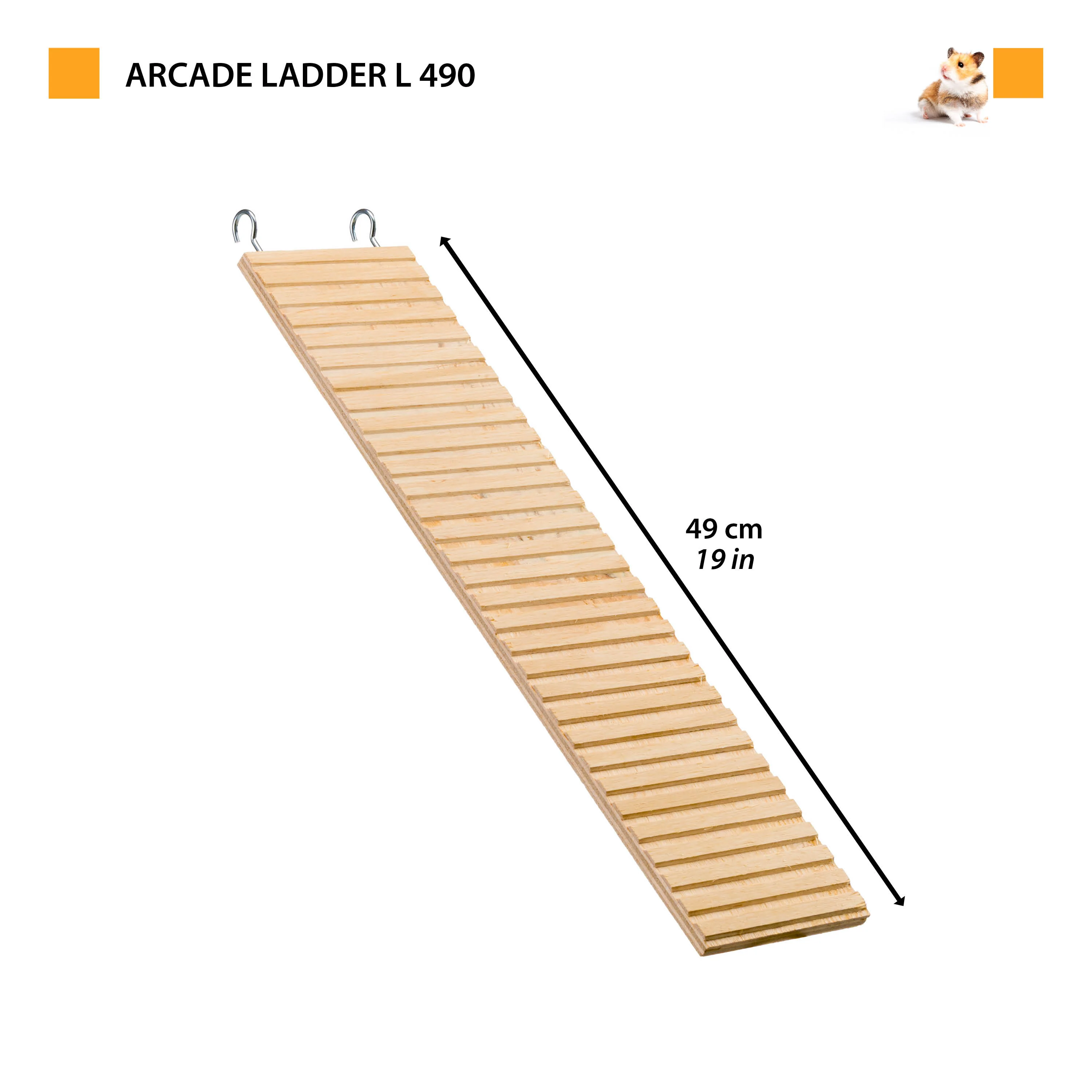 ARCADE LADDER Jouet en bois pour hamsters et petits animaux - Image 16
