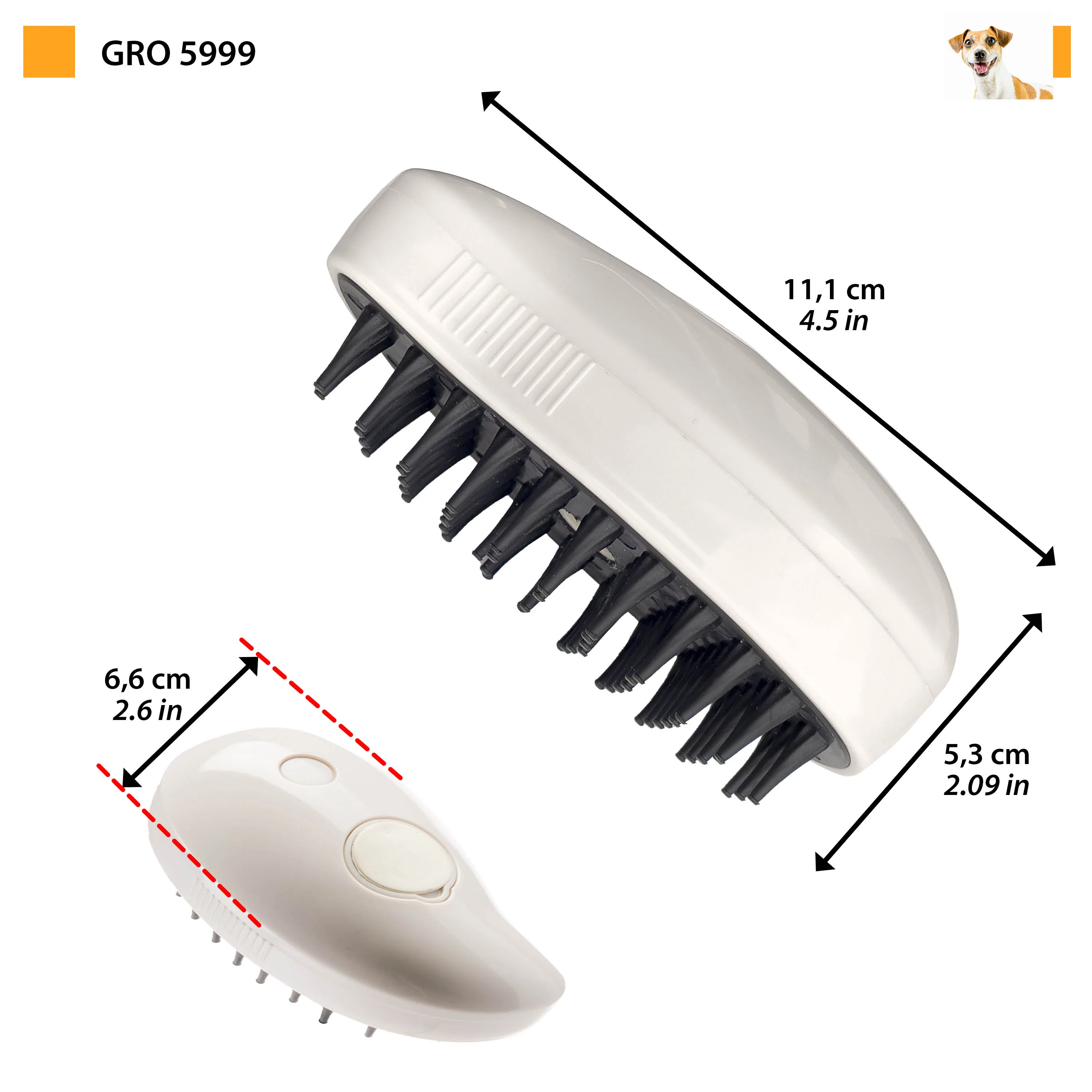 SPRAY MASSAGE BRUSH - Image 2